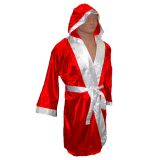 Боксерский халат с капюшоном KANGO FITNESS (6810)