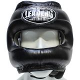 Боксерский шлем с бампером LEADERS