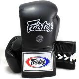 Боксерские перчатки на шнуровке Fairtex