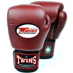 Боксерские перчатки Twins Special Maroon Red BGVL3