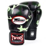 Боксерские перчатки Twins Special Camo Green FBGVL3