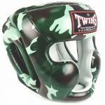 Боксерский шлем Twins Special Camo Green HGL3